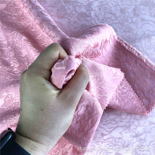 Rayon Och Polyester Jacquard Plain Dyed